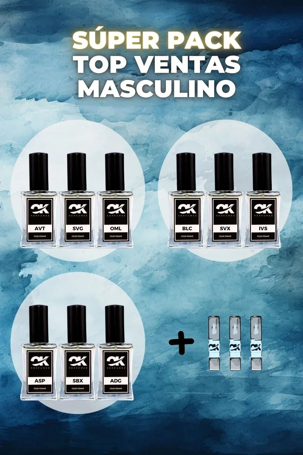 Super Pack Mais Vendidos - Homens