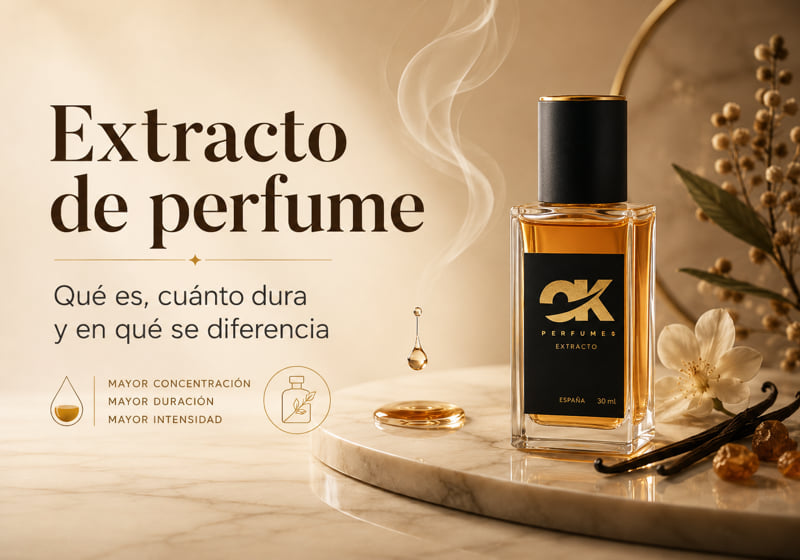 Extractos de perfume equivalencia