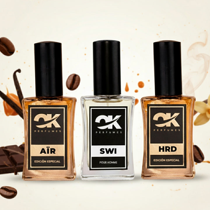 Pack Gourmands – Masculino (3×30 mL)