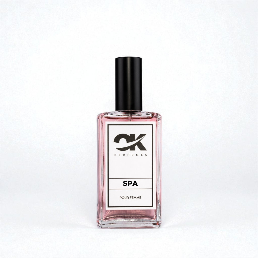 SPA - Perfume floral frutado para mulheres com rosa e baunilha