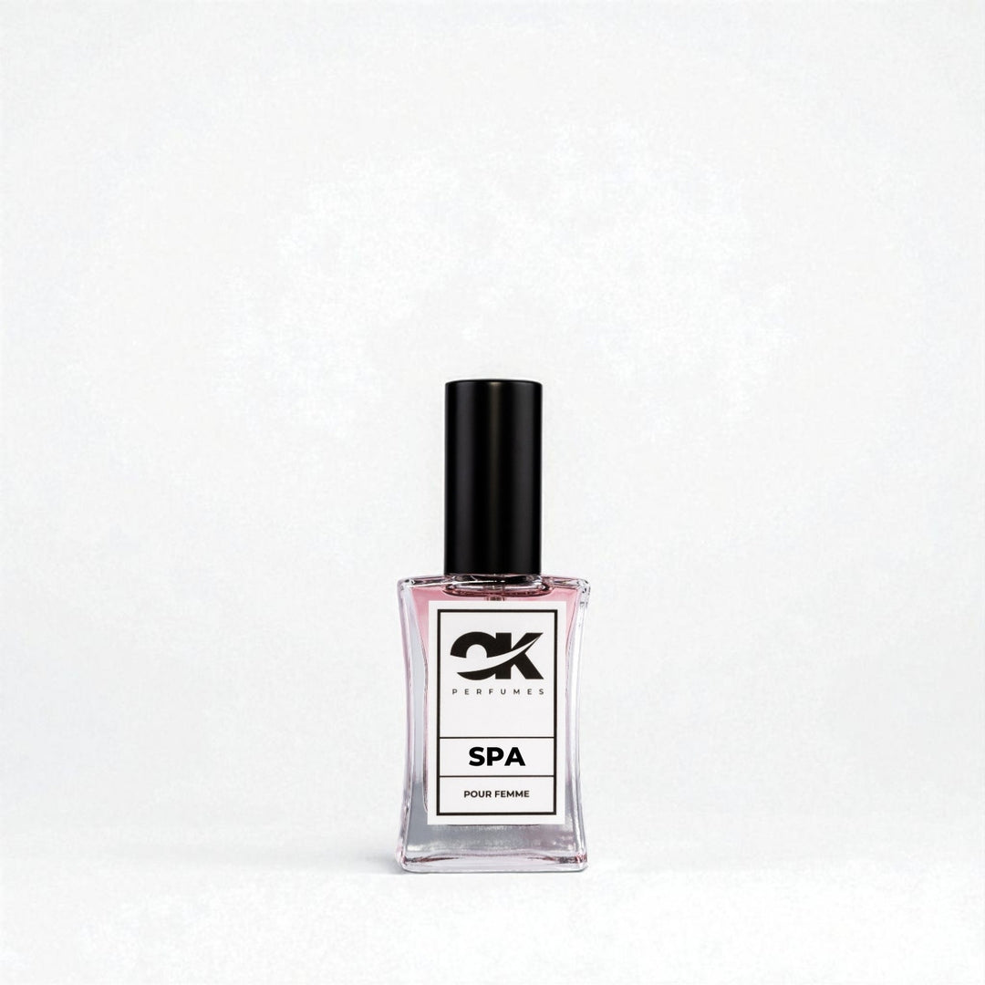 SPA - Perfume floral frutado para mulheres com rosa e baunilha