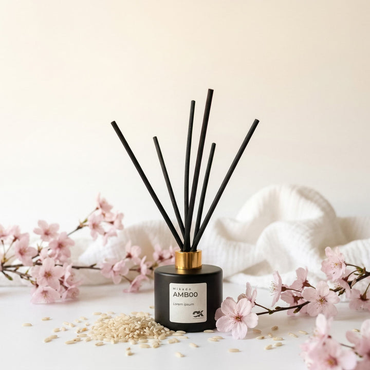 Flores de Cerejeira · Inspirado em Sakura da Rituals · Mikado 200 ml · Nº10