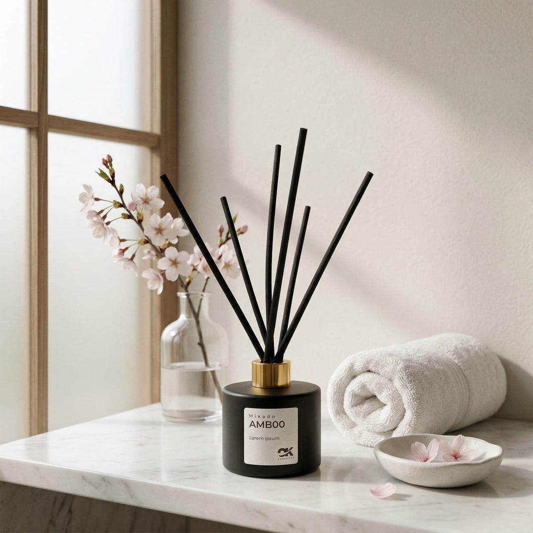 Flores de Cerejeira · Inspirado em Sakura da Rituals · Mikado 200 ml · Nº10