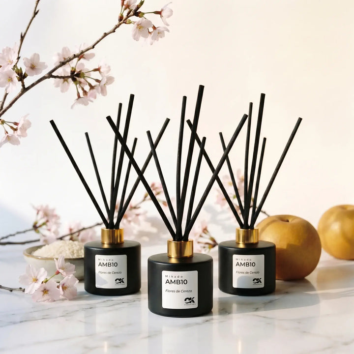 Flores de Cerejeira · Inspirado em Sakura da Rituals · Mikado 200 ml · Nº10