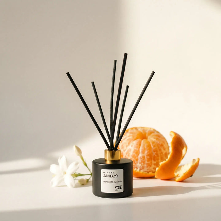 Mandarina & Jasmim Branco · Mikado 200 ml · Nº29